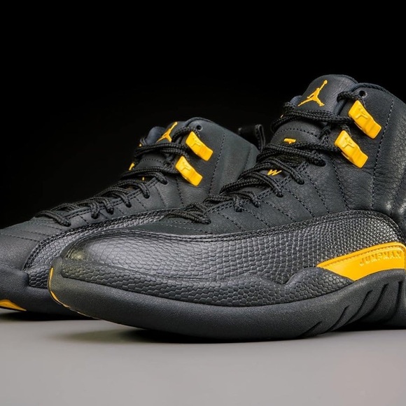 Taxi Yellow Black Jordan 12 Air Jordan 12 Retro 'Black Taxi'